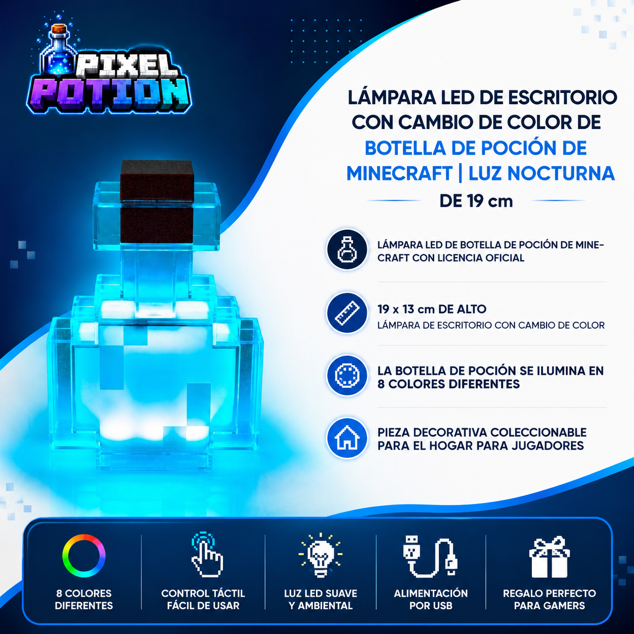 PixelPotion™ Dale vida a tu setup